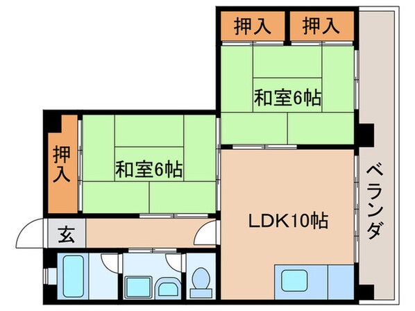 第二泰水堂ﾋﾞﾙの物件間取画像